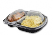 MEAL MASTER 2 COMPARTMENT LID 34oz X320